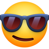 😎 Emoji (Smiling face with sunglasses)